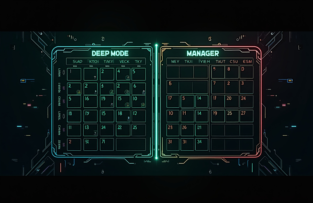 Separate Maker and Manager Blocks